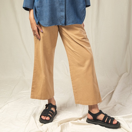 Women's Pure Linen Trouser (LIN-1399|1731)        