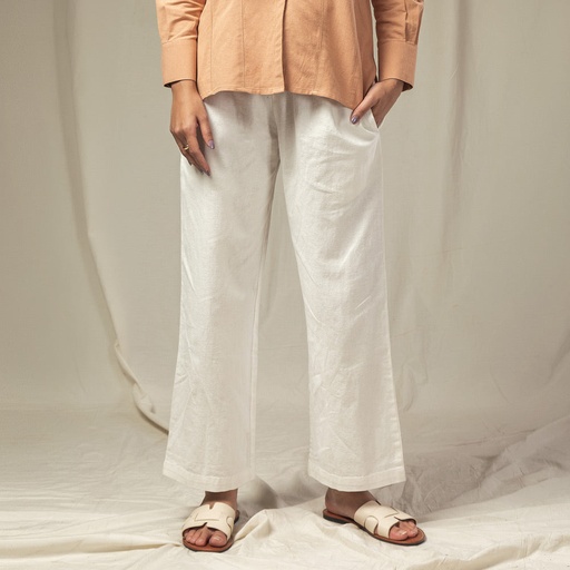 Women's Pure Linen Trouser (LIN-1400|1731)        