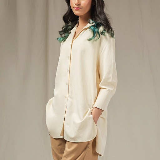 Women's Pure Linen Top (LIN-1429|OS-U2646)        