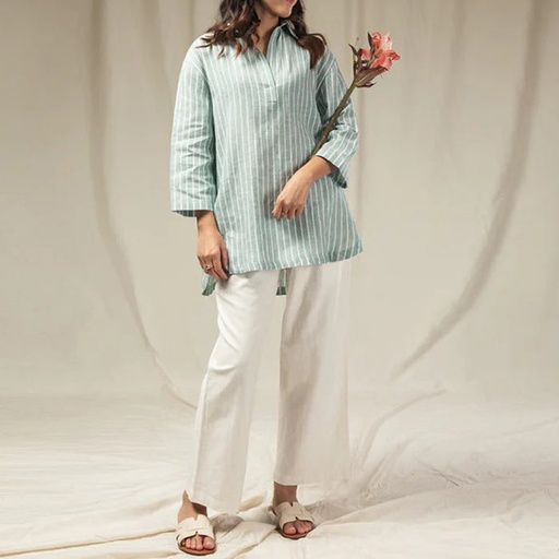 Women's Pure Linen Top (LIN-1434|1720)        