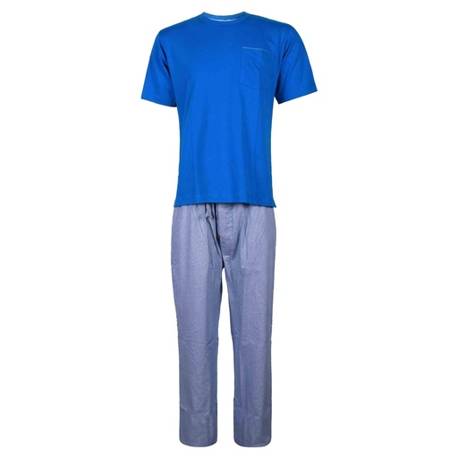 Men's Pure Cotton Sleeping Suit (JR-70/SM-2864|HSL)       