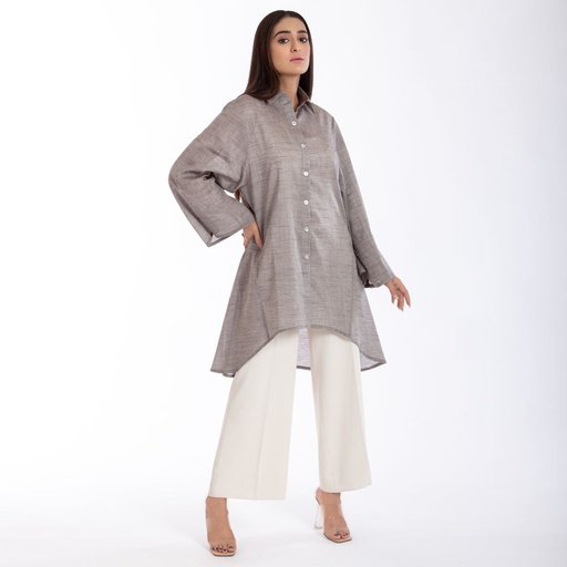 Women's Pure Linen Top (LIN-1138|1650)        