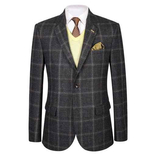 [21721-D1-38] Sullivan's Wool Blend Mens Blazer (JWB-227|MD19)       