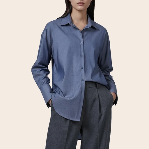 Women's Denim Top (DNM-45|OS1704|FOLA)