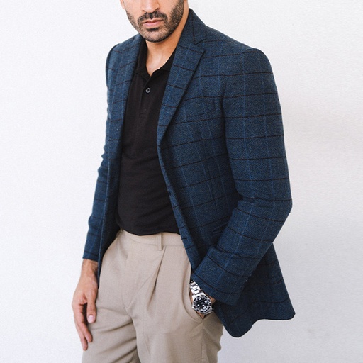 Men's Wool Blend Jacket (JWB-256|TLF18)        