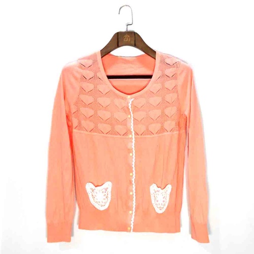[40546|FOW0|XL] Women's Cardigan (SWLO-1538|CDG)