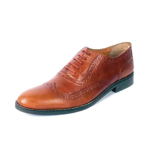 [UNI-2310|UNI0|0] Brown Semi-Brogue Oxford (UENT-MW-1|MIS/1)