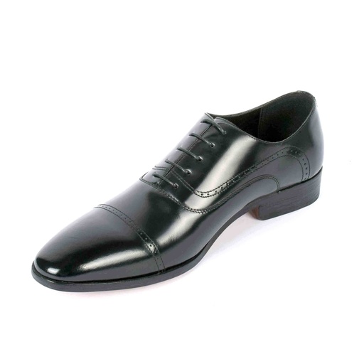 [UNI-2321|UNI0|0] Black Patent Leather Quarter Brogue (UENT-MW-12|MIS/1)