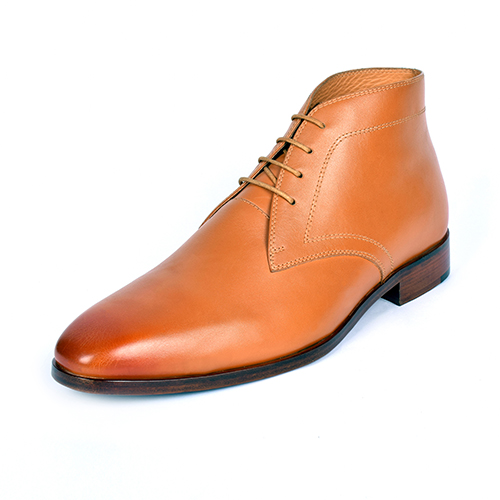 [UNI-2324|UNI0|0] Brown Wing Tip Quarter Brogue Boot (UENT-MW-15|MIS/1)