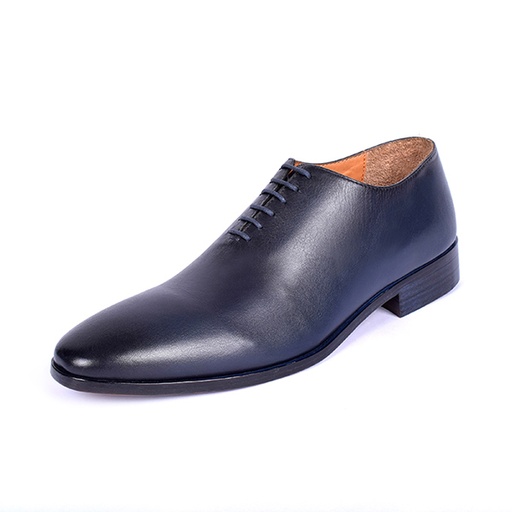[UNI-2326|UNI0|0] Blue Polished Leather Oxford (UENT-MW-17|MIS/1)