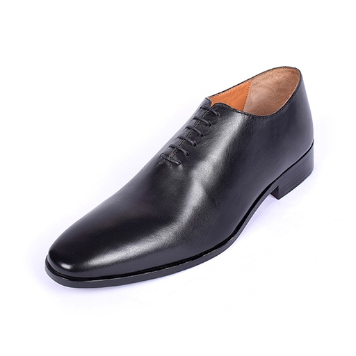 [UNI-2333|UNI0|0] Black Polished Leather Oxford (UENT-MW-24|MIS/1)