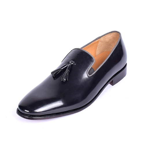 [UNI-2334] Black Patent Leather Penny Loafer (UENT-MW-25|MIS/1)