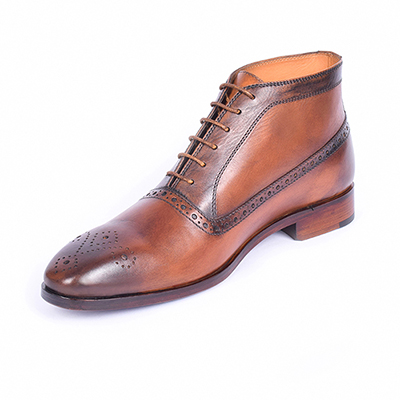[UNI-2336|UNI0|0] Brown Semi-Brogue Boot (UENT-MW-27|MIS/1)