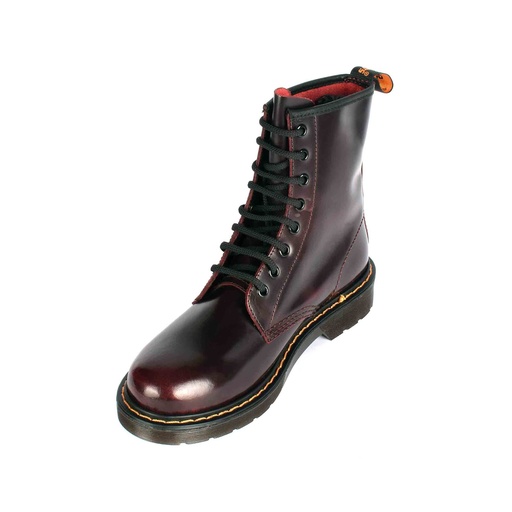 [UNI-2364|UNI0|0] Red Plain Patent Leather Boot (PAK-SER-19-08-13305|MIS/1)