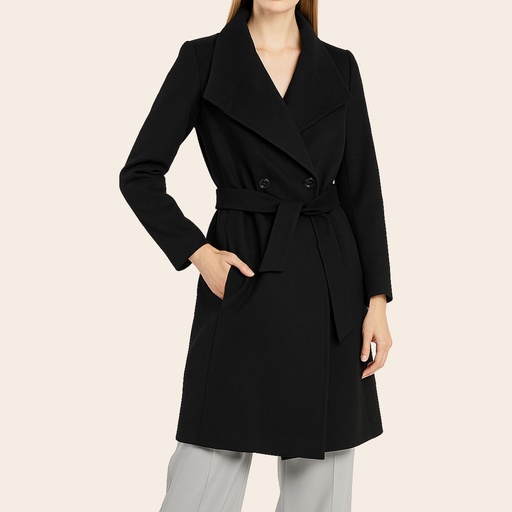 Women's Microfiber Half Coat (KNT-24|1660)       