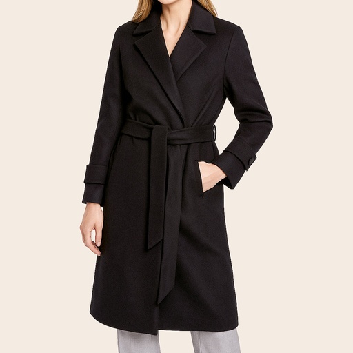 Women's Microfiber Half Coat (KNT-56|1668)       