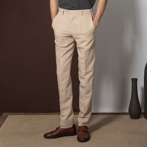 Men's Pure Linen Trouser (LIN-1287|PTL)        