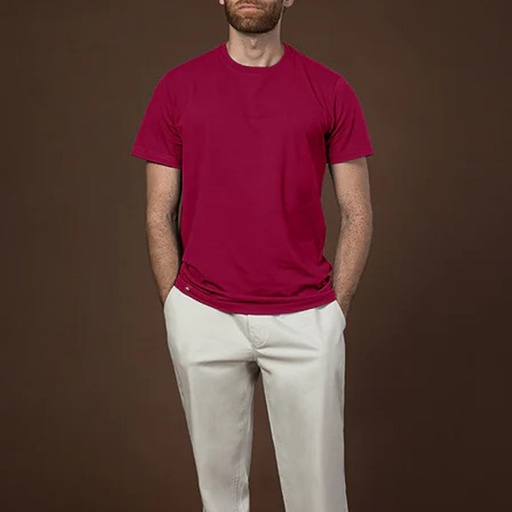 Men's Cotton Viscose Polyester T Shirt (PKTBH-7|SLM|FOLA)