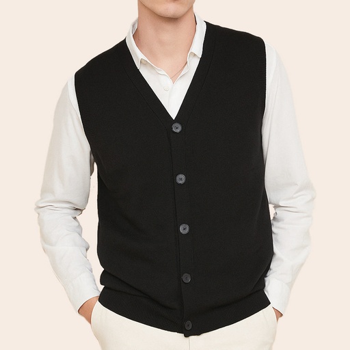 Men's Cardigan (LW-008|VNK/SLL)