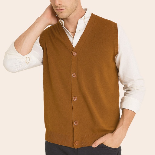 Men's Cardigan (LW-077|VNK/SLL)