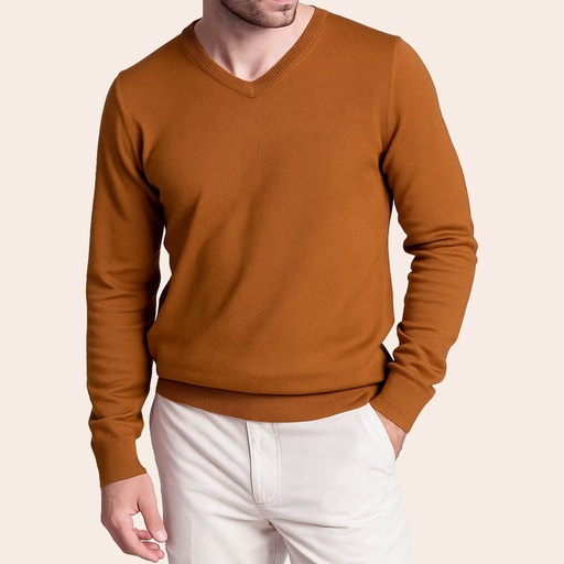 Men's Lambswool Country Sweater (LW-077|VNK/FSL)        
