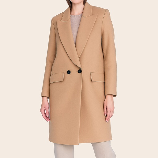Women's Microfiber Over Coat (KNT-63|1662)       